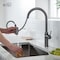 Kibi Hilo Single Handle Pull Down Kitchen Sink Faucet with Soap Dispenser C-KKF2008TT-KSD100TT - alternate 10